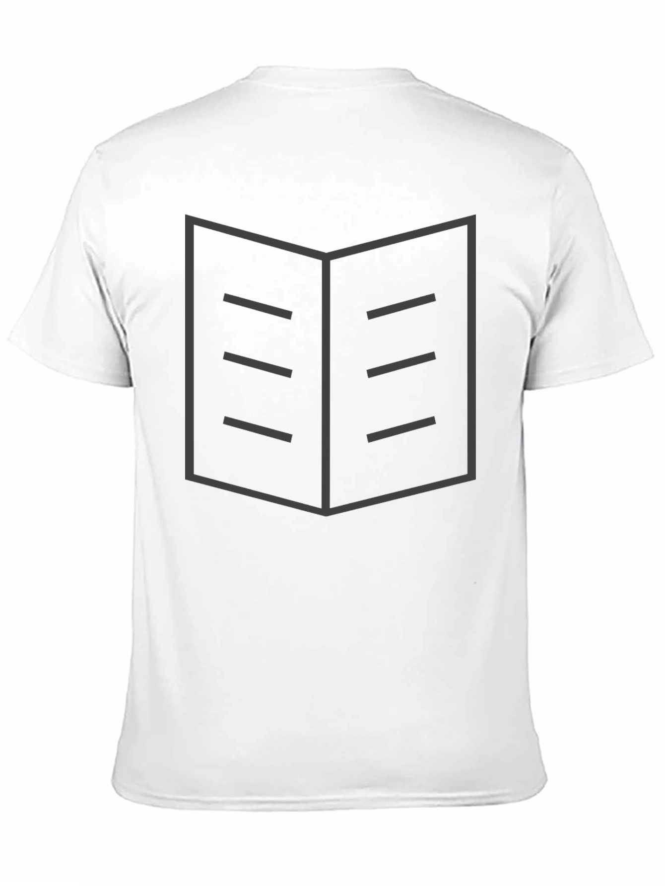 Book Graphic Black T-Shirt
