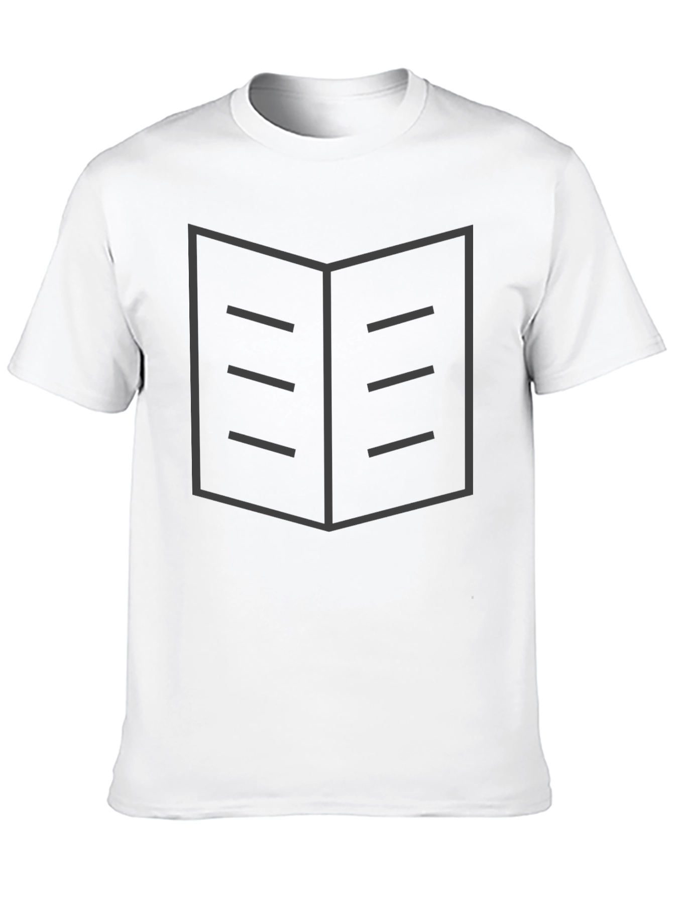 Book Graphic Black T-Shirt