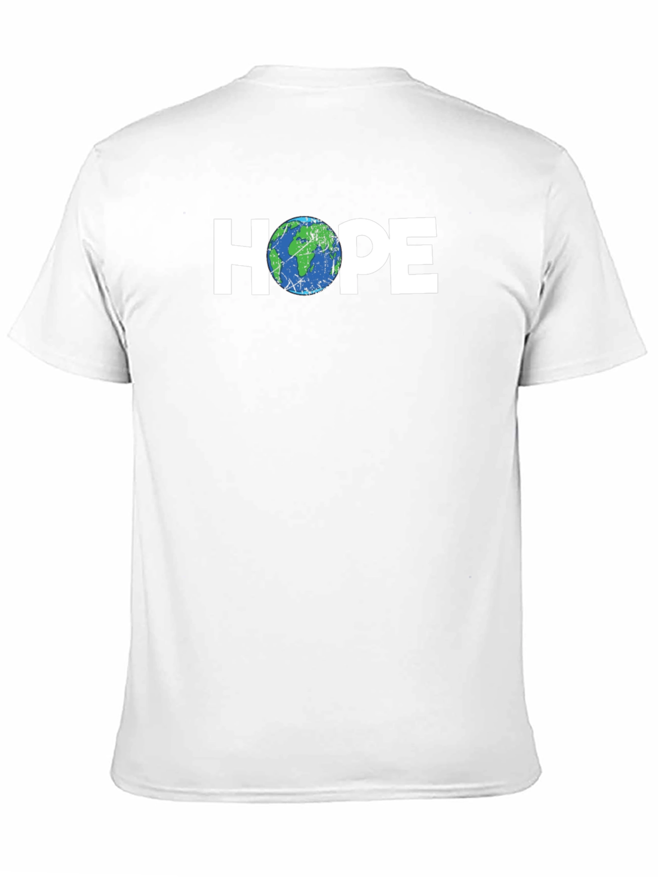 Hope Earth Graphic Tee - Eco-Friendly Planet T-Shirt