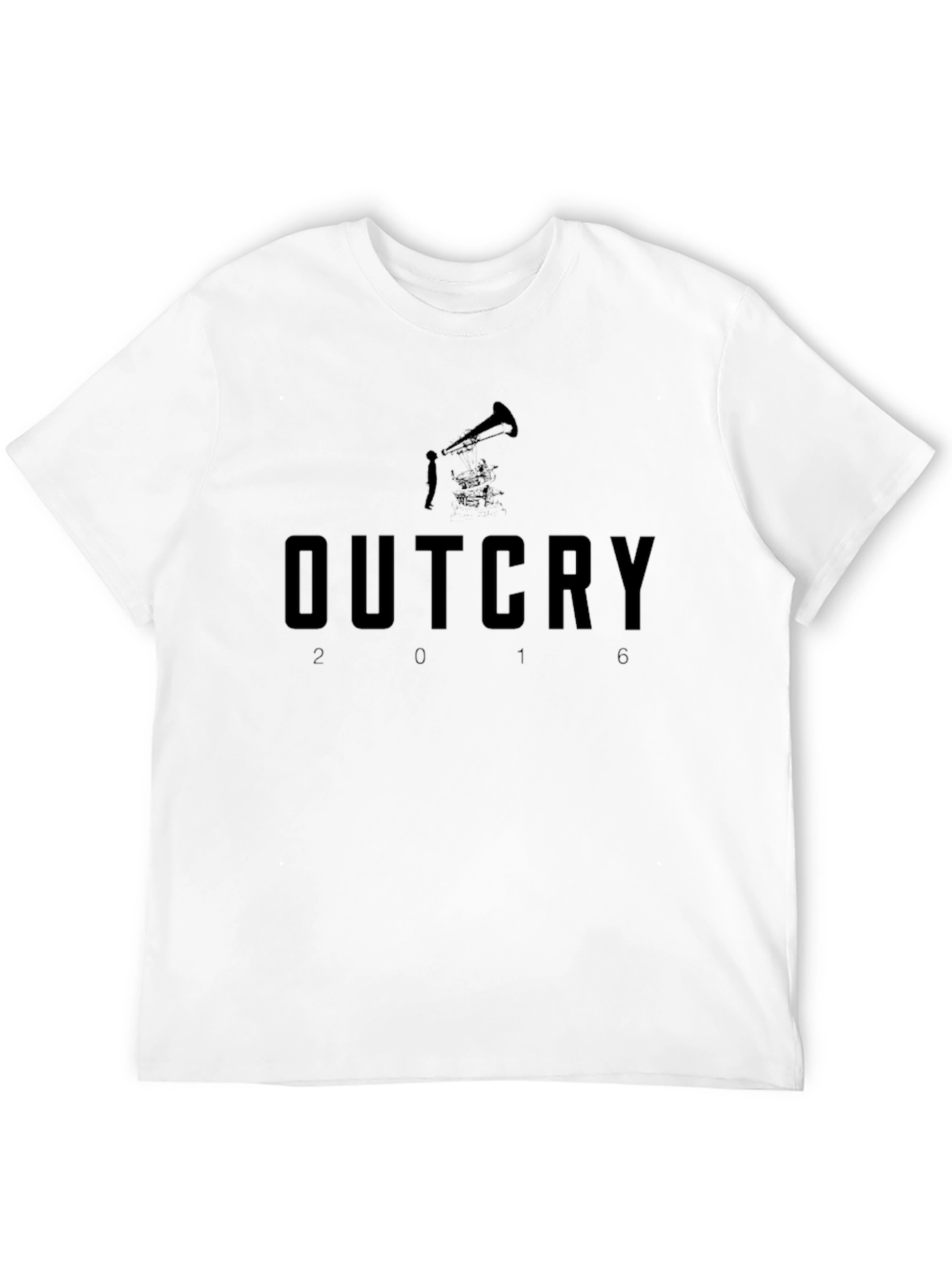 Outcry 2016 Black Graphic Tee