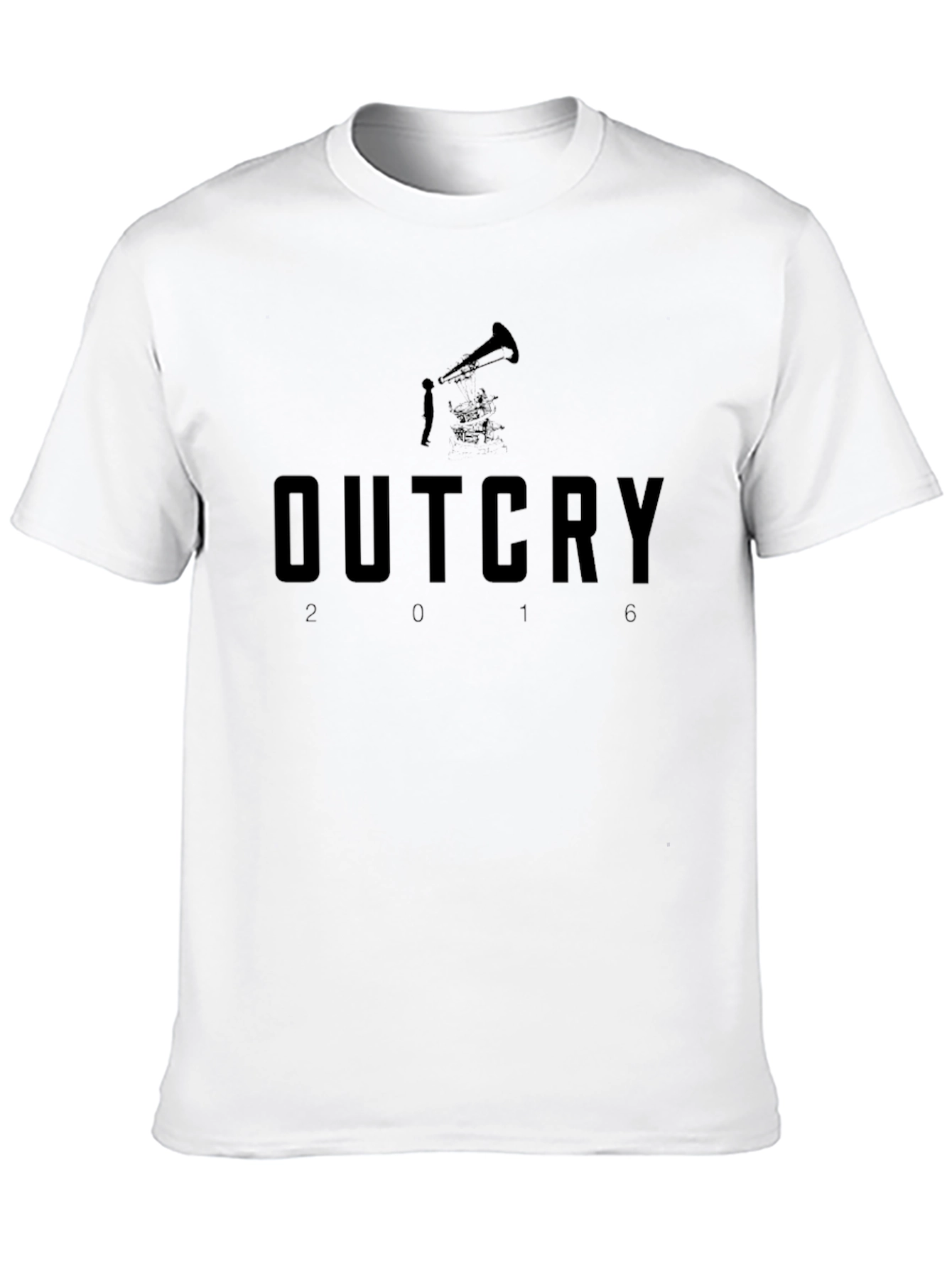 Outcry 2016 Black Graphic Tee