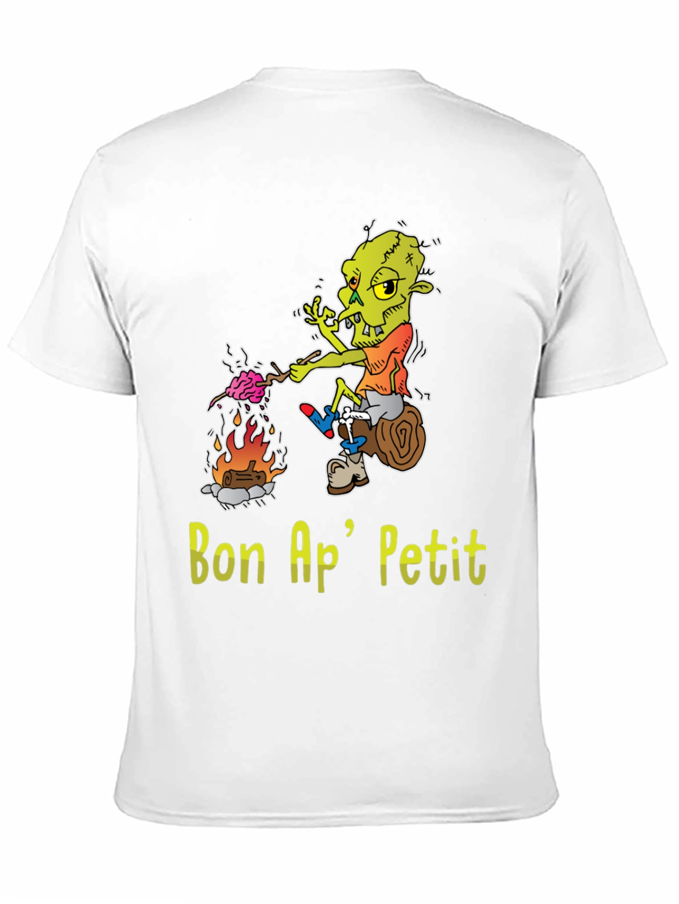 Bon Ap Petit T-Shirt - Funny Cartoon Goblin Design