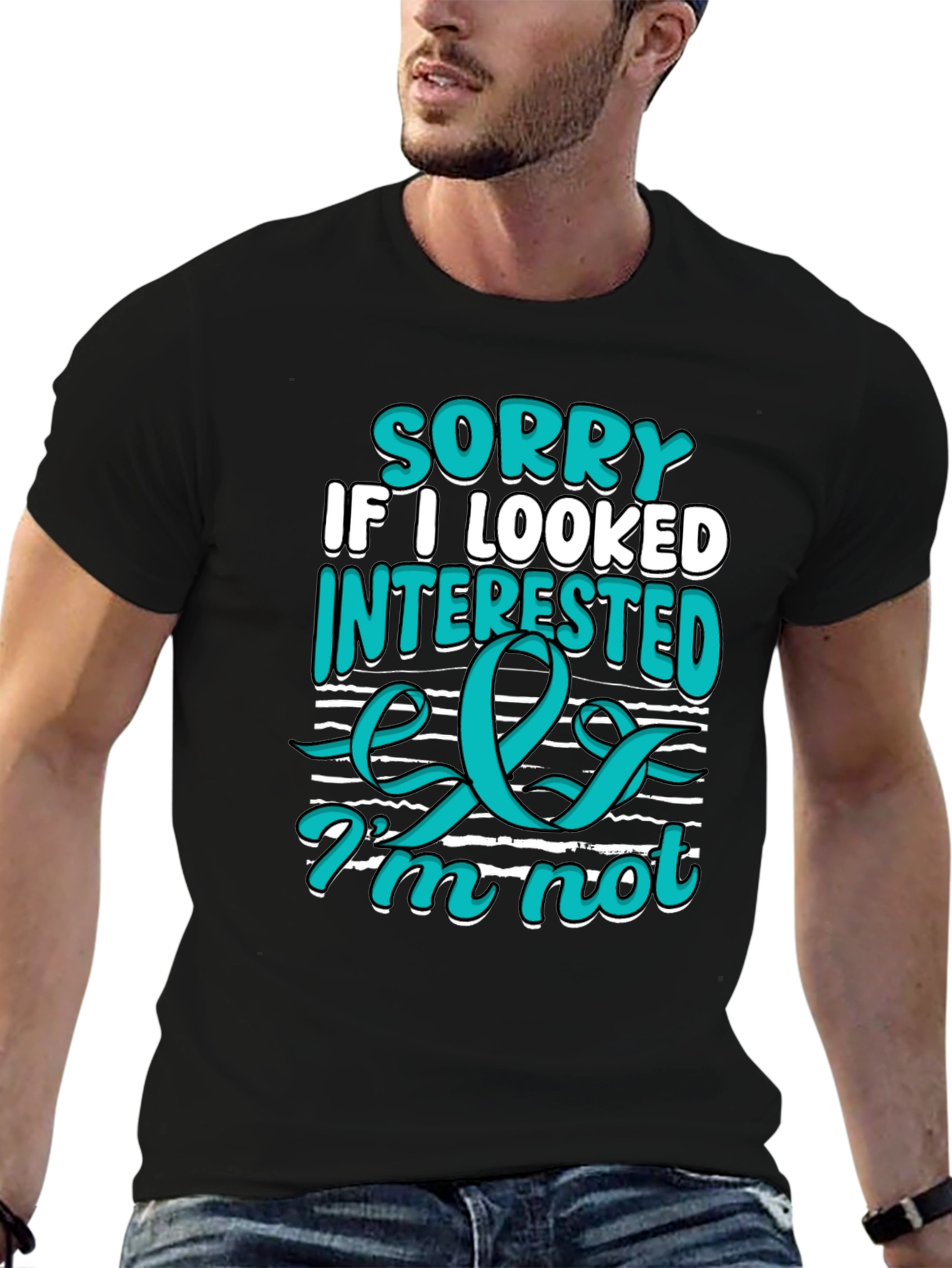 Sorry If I Looked Interested Funny T-Shirt