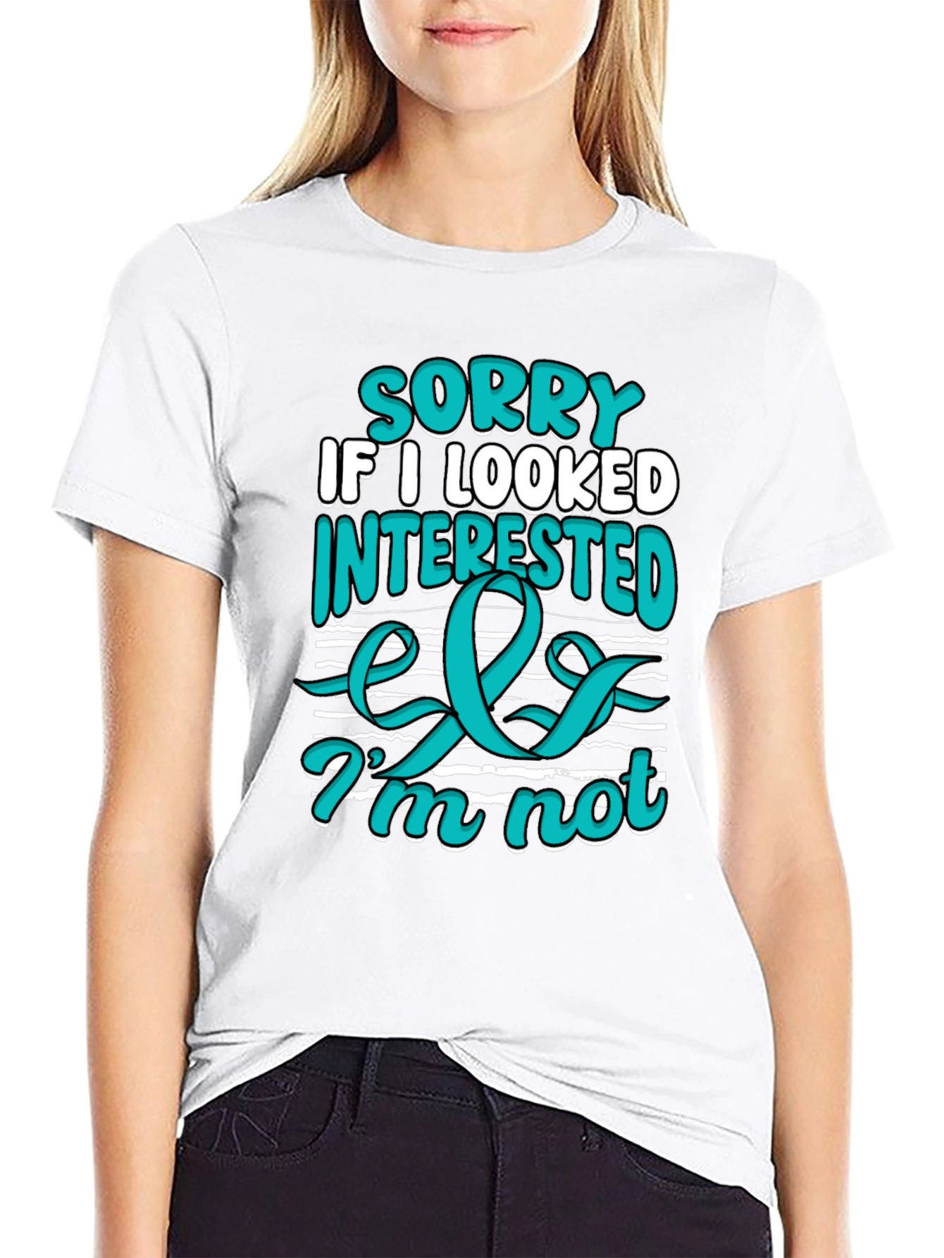 Sorry If I Looked Interested Funny T-Shirt