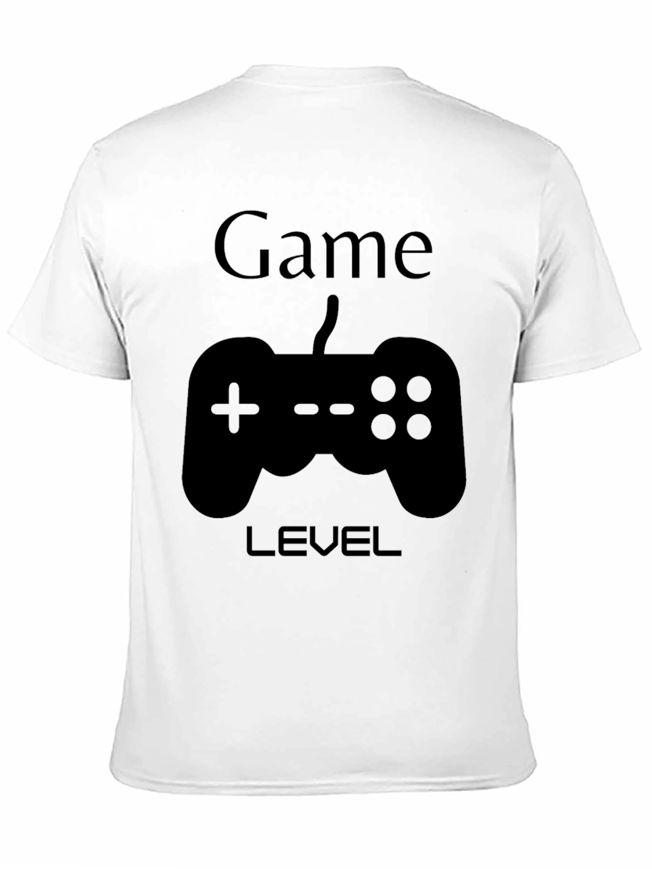 Game Level Black Graphic T-Shirt