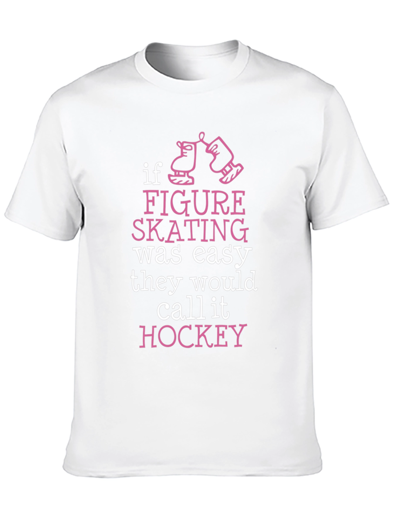 Figure Skating vs. Hockey T-Shirt