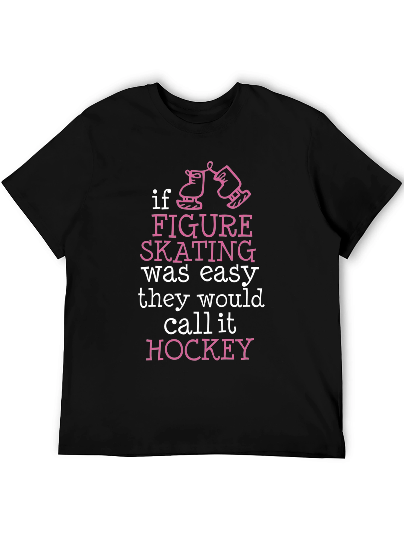 Figure Skating vs. Hockey T-Shirt