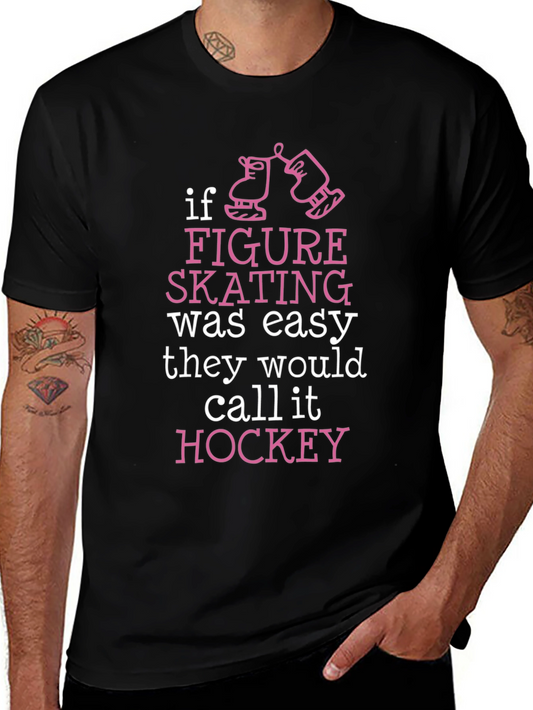 Figure Skating vs. Hockey T-Shirt