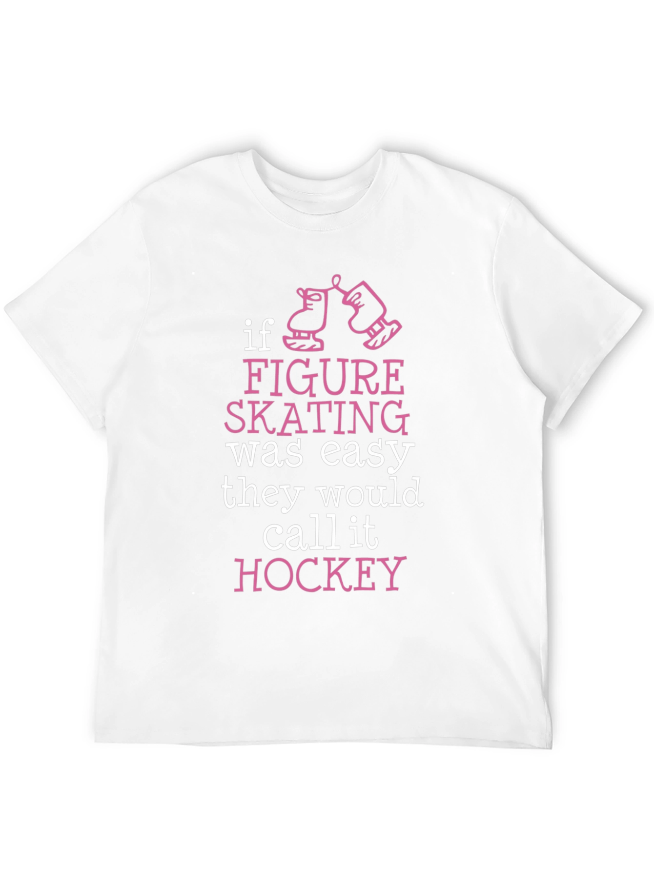 Figure Skating vs. Hockey T-Shirt