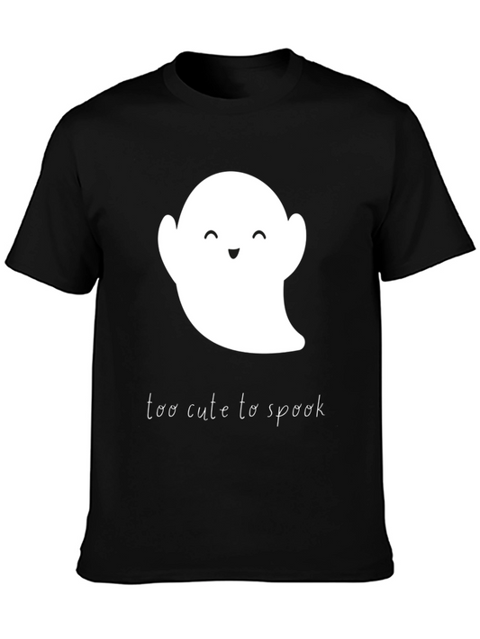 Cute Ghost Halloween Tee: Too Cute to Spook T-Shirt