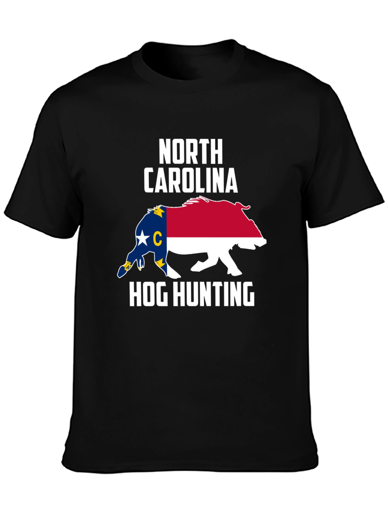 North Carolina Hog Hunting T-Shirt