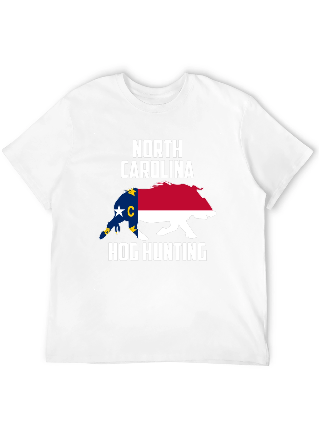 North Carolina Hog Hunting T-Shirt