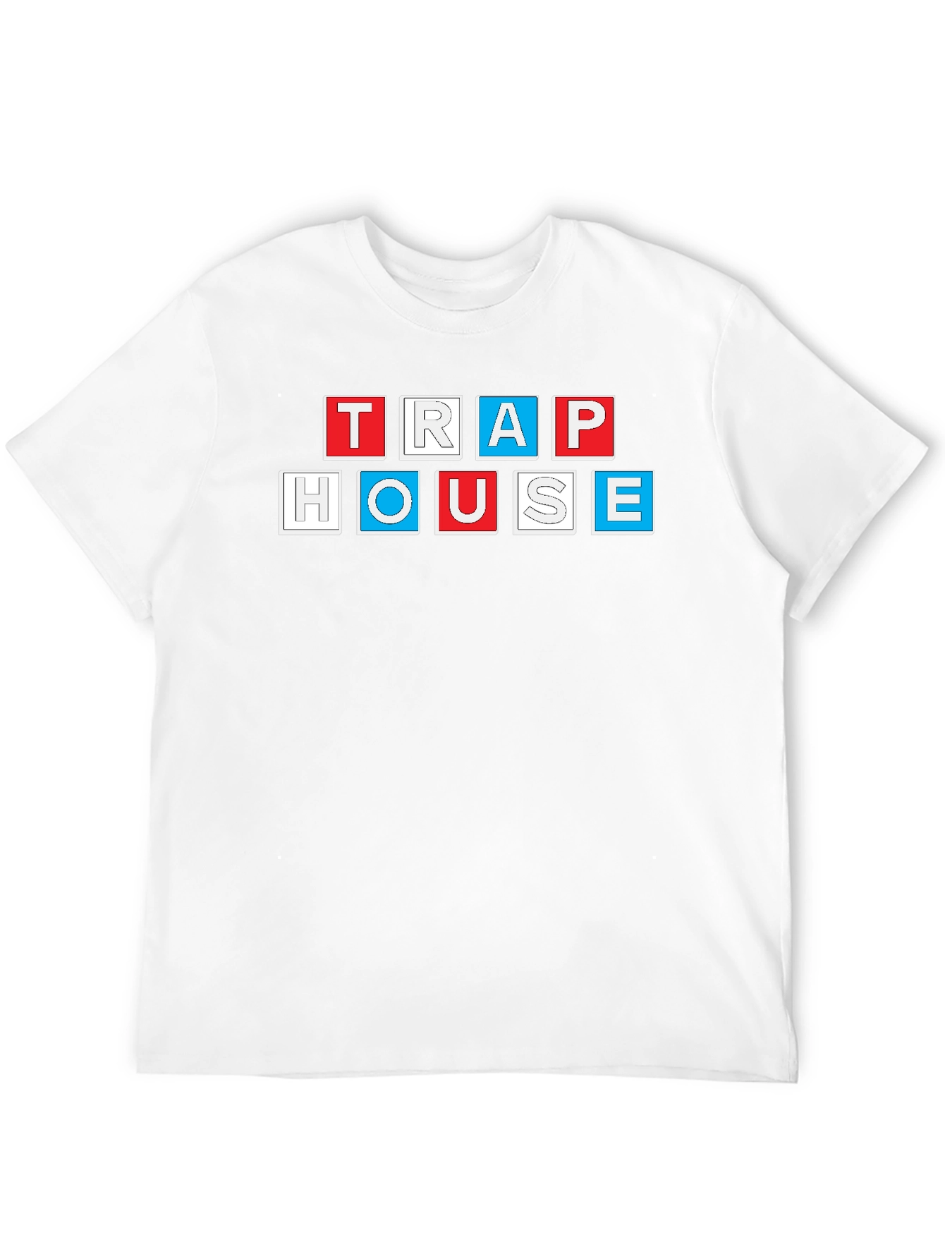 Trap House Graphic T-Shirt Hip Hop Style
