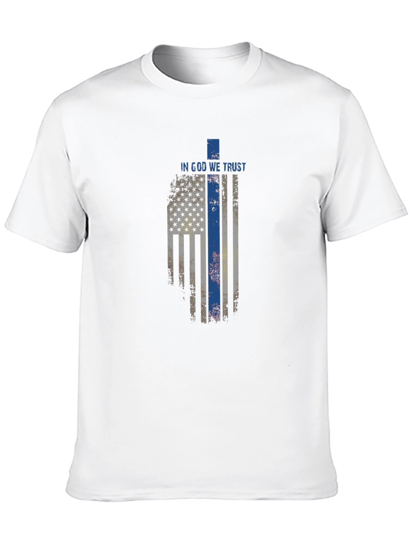 In God We Trust American Flag T-Shirt