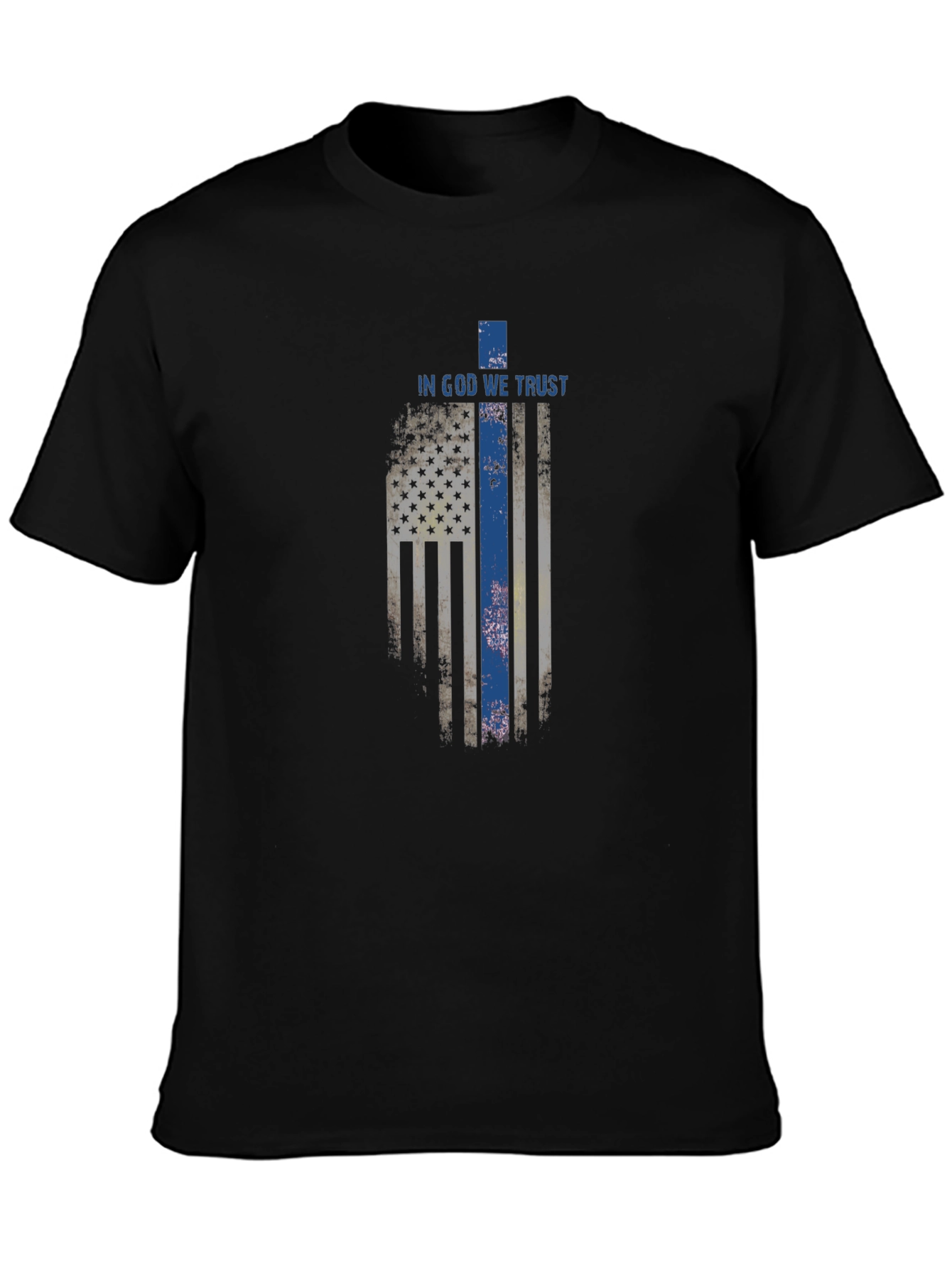 In God We Trust American Flag T-Shirt