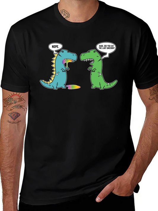 Dinosaur Unicorn T-Shirt - Funny Graphic Tee