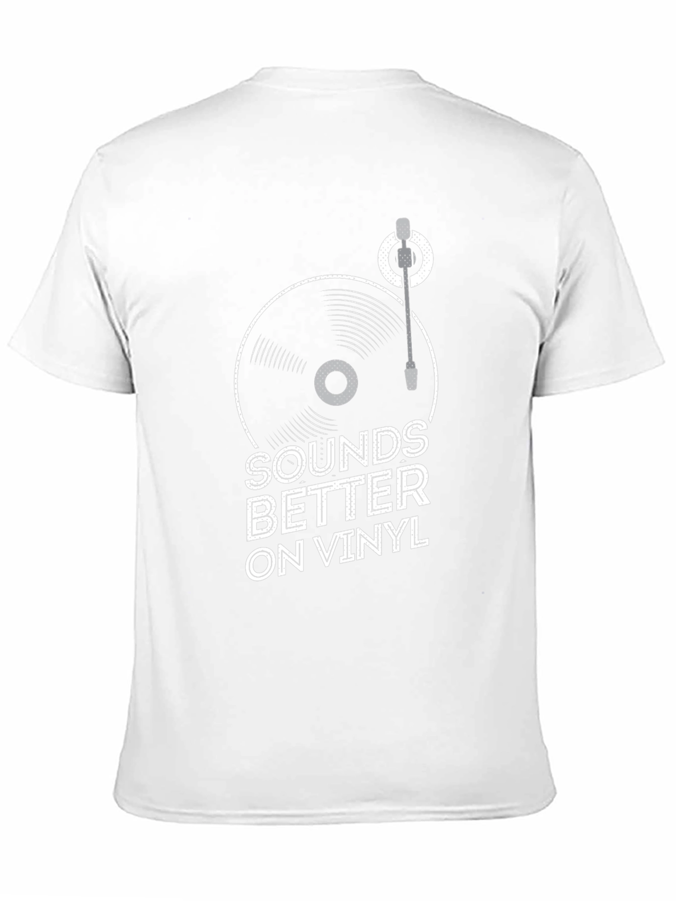 Sounds Better on Vinyl Black T-Shirt