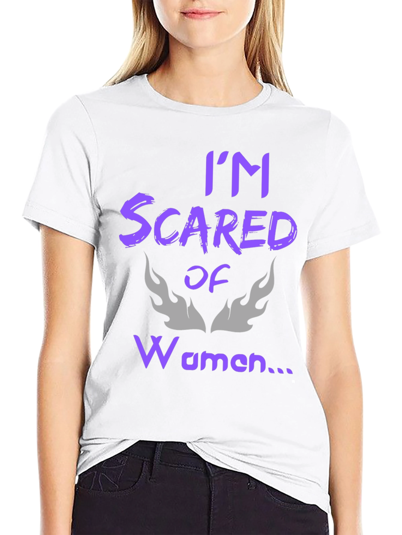 Im Scared of Women Graphic Tee