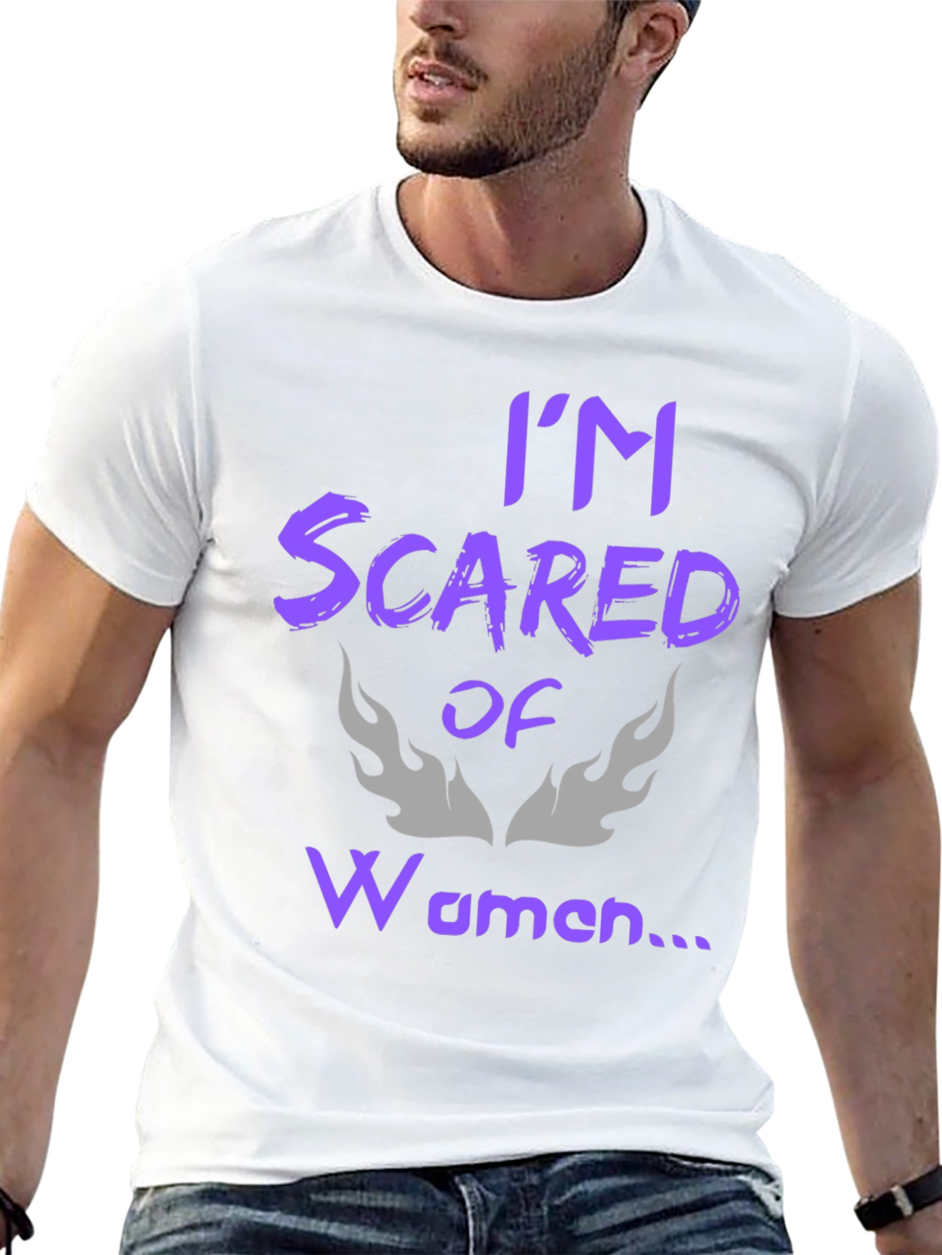 Im Scared of Women Graphic Tee