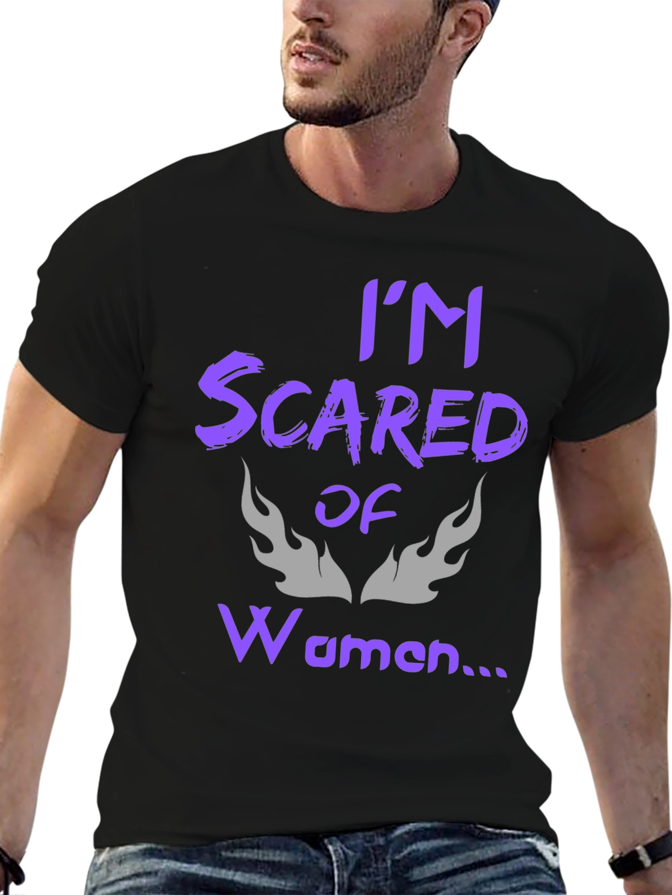 Im Scared of Women Graphic Tee