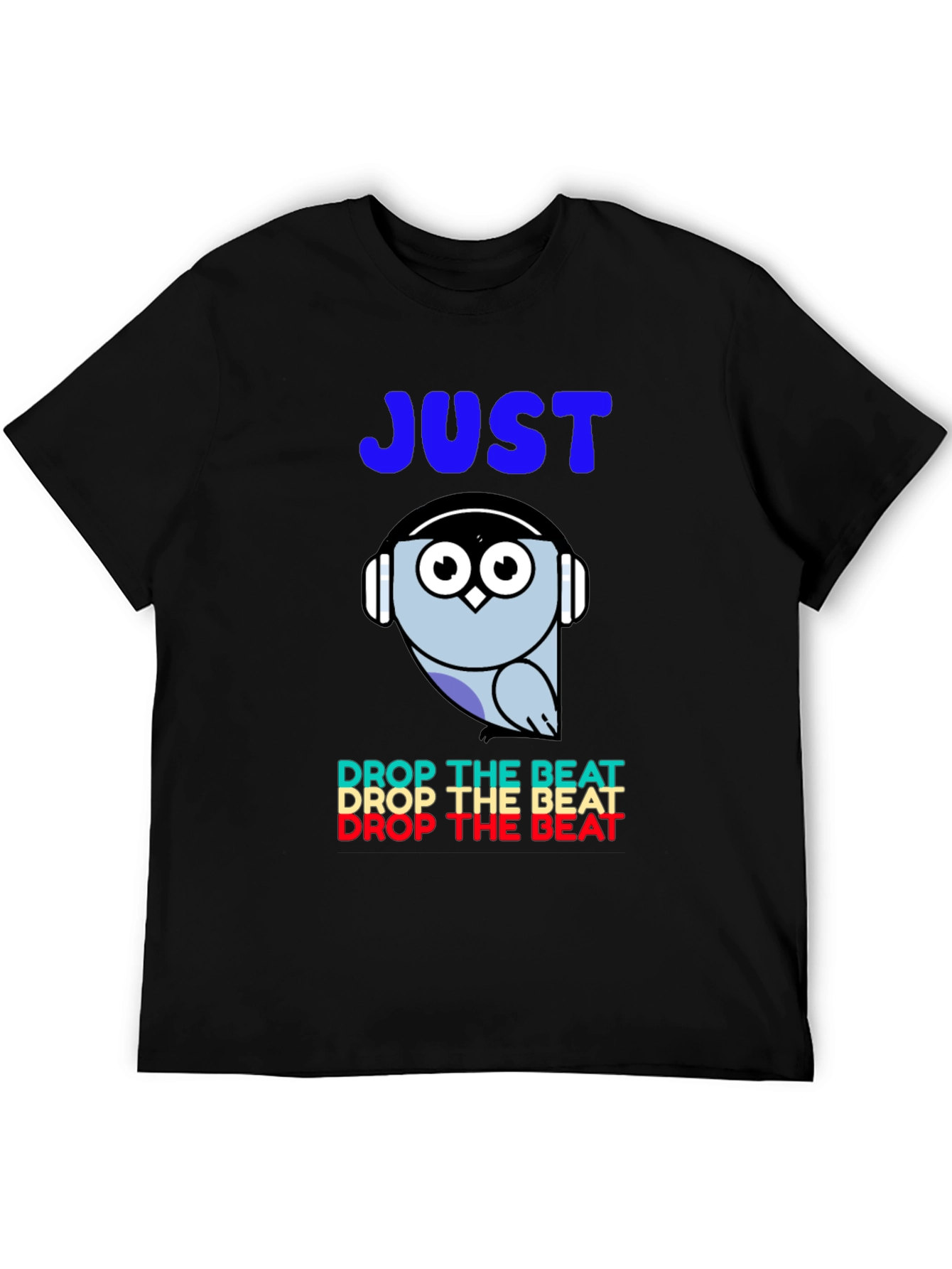 Just Drop the Beat Owl Graphic Tee