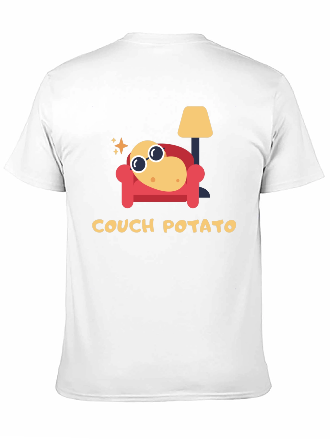 Couch Potato Graphic Tee - Lazy Day Comfort