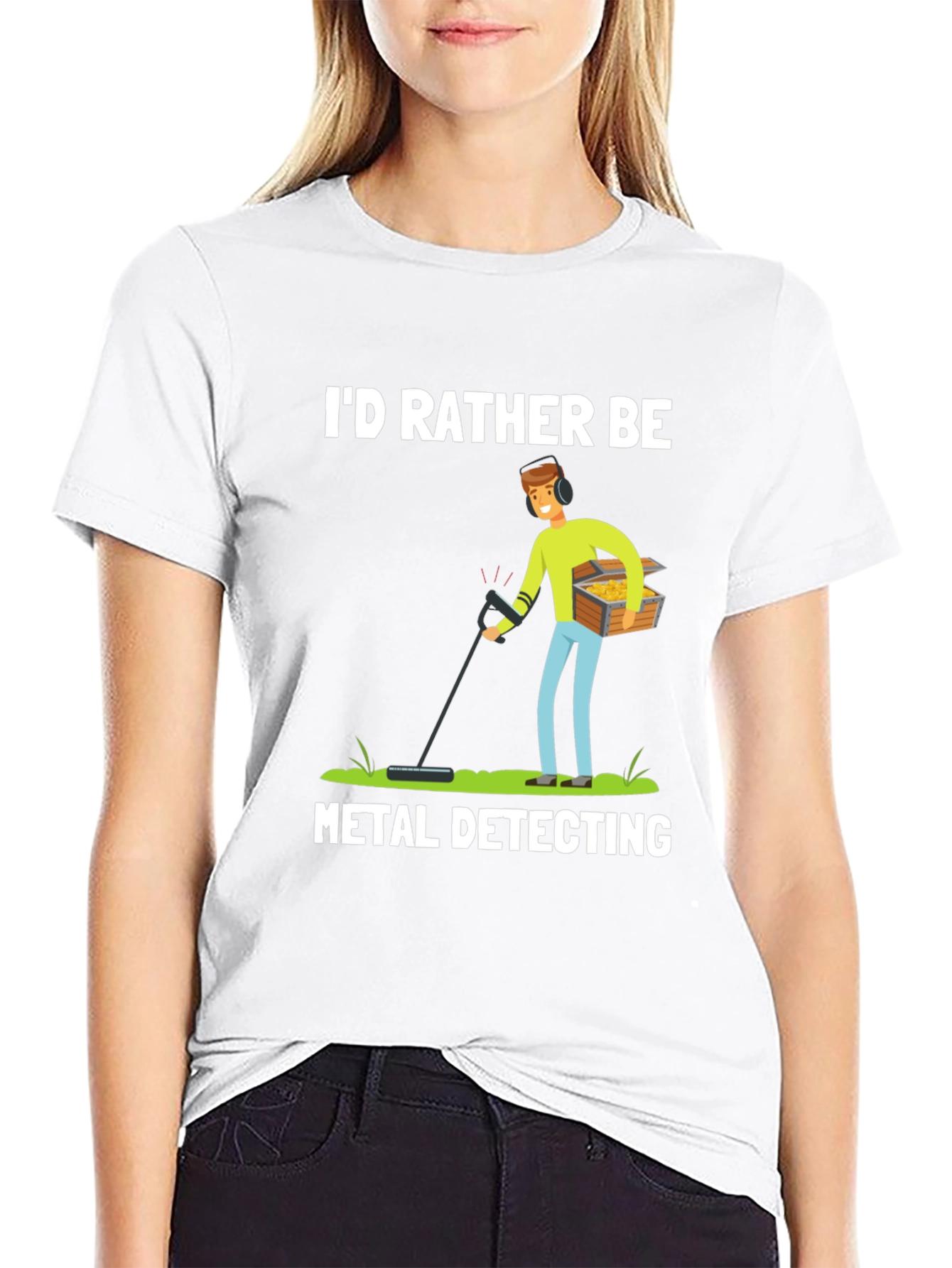 Metal Detecting Graphic Tee