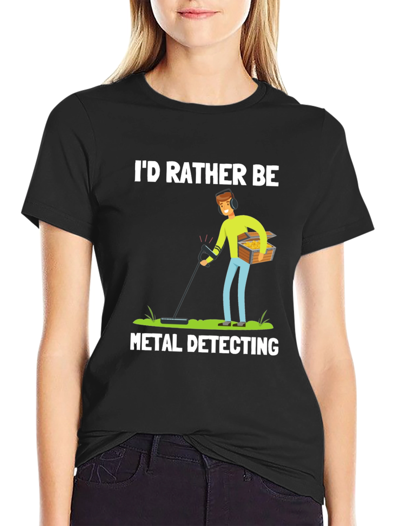 Metal Detecting Graphic Tee