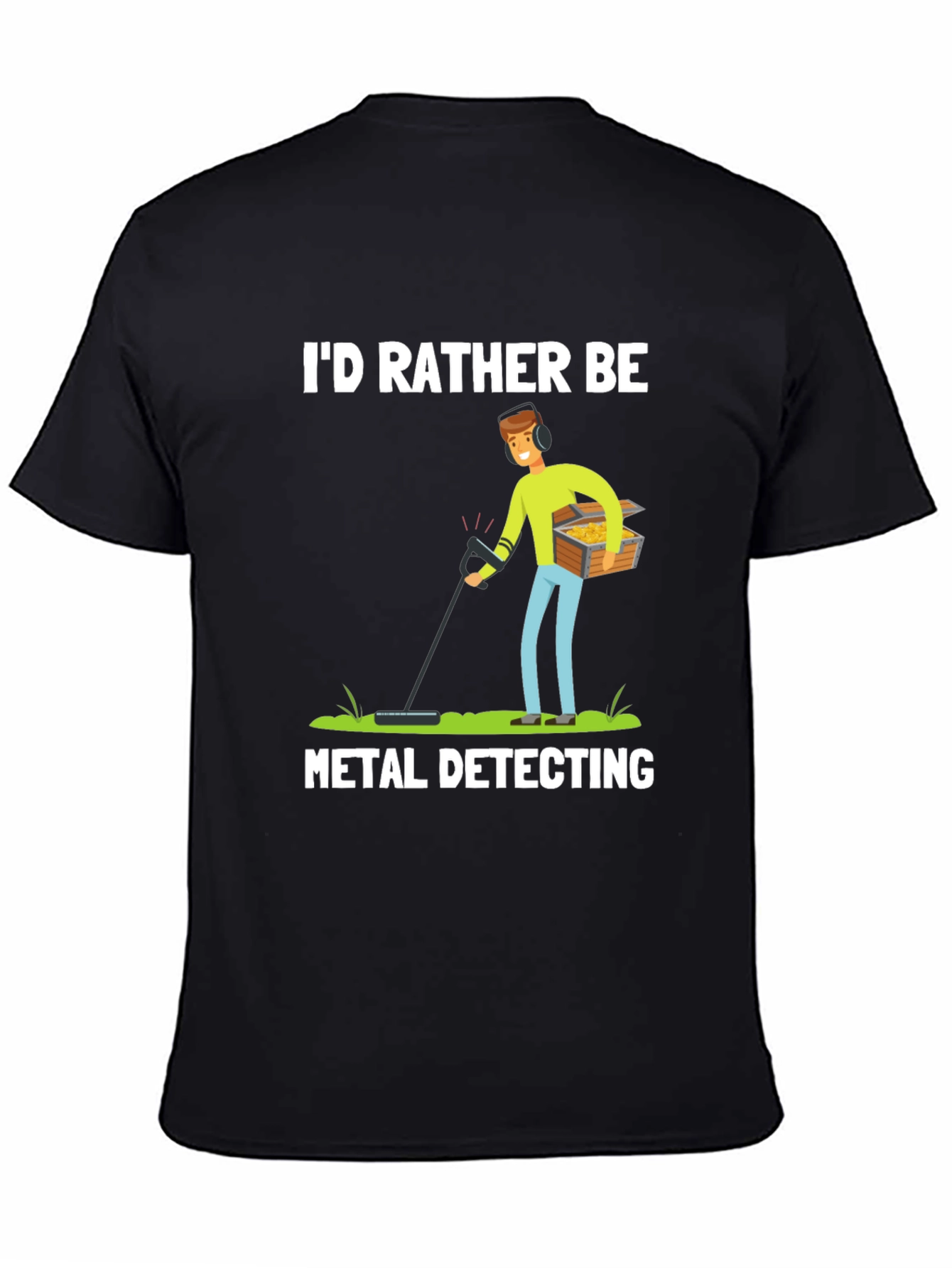 Metal Detecting Graphic Tee