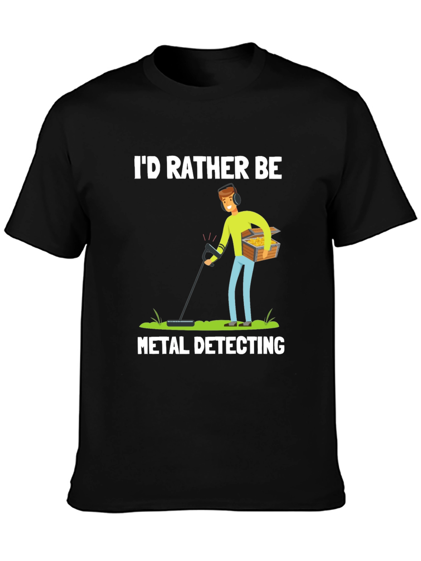 Metal Detecting Graphic Tee