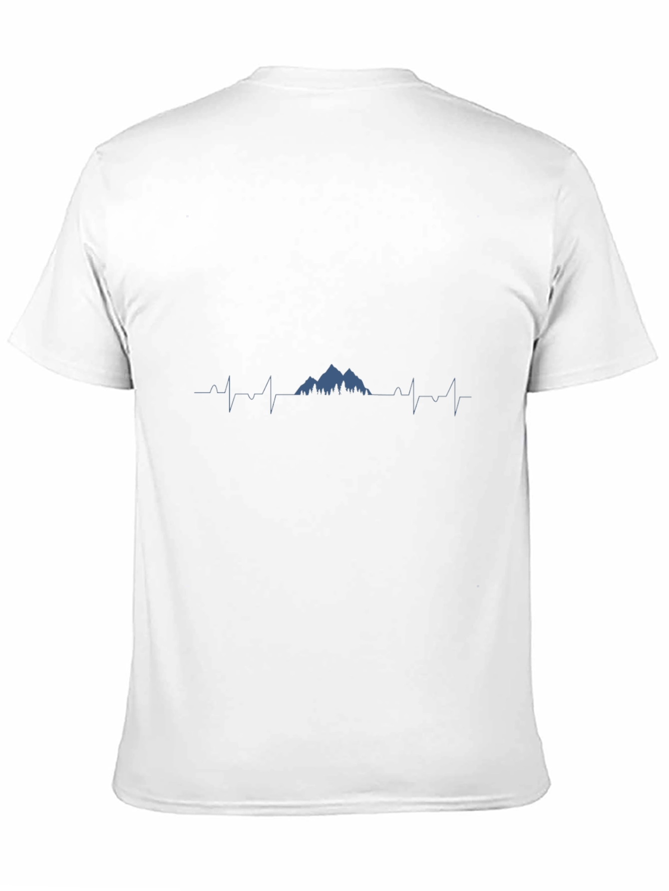 Mountain Heartbeat Graphic Tee - Adventure Awaits!