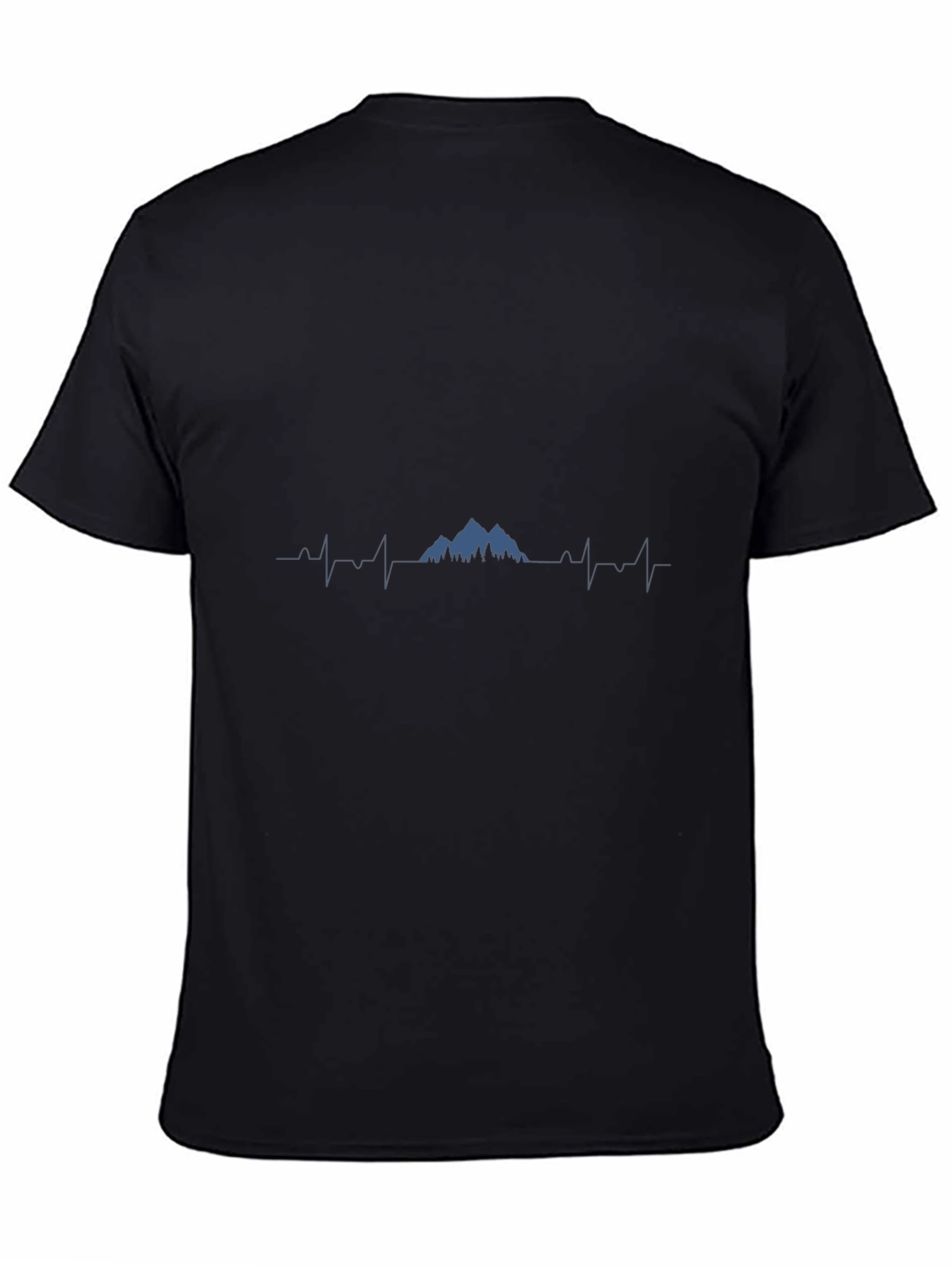 Mountain Heartbeat Graphic Tee - Adventure Awaits!