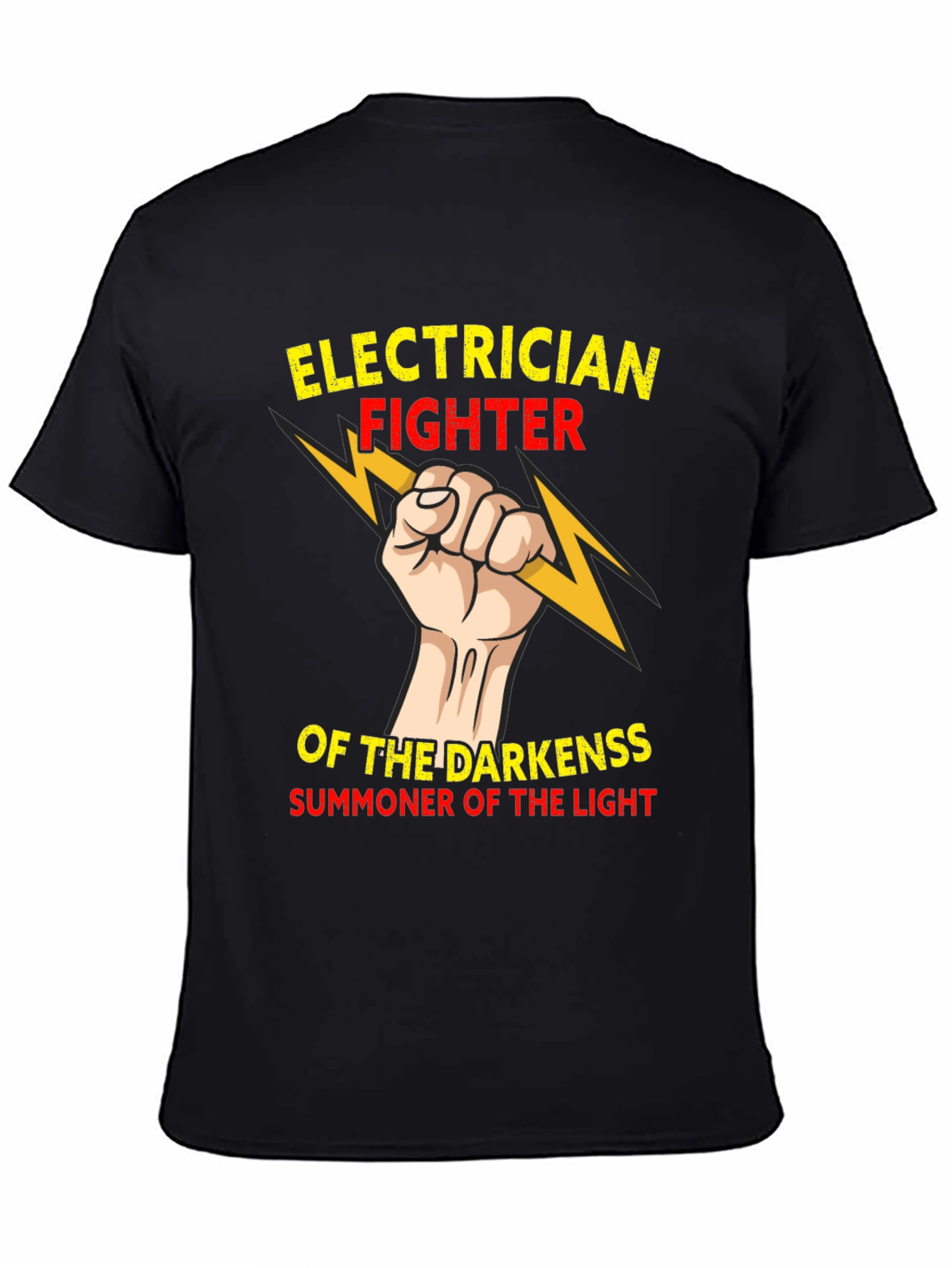 Electrician Fighter T-Shirt - Summoner of Light