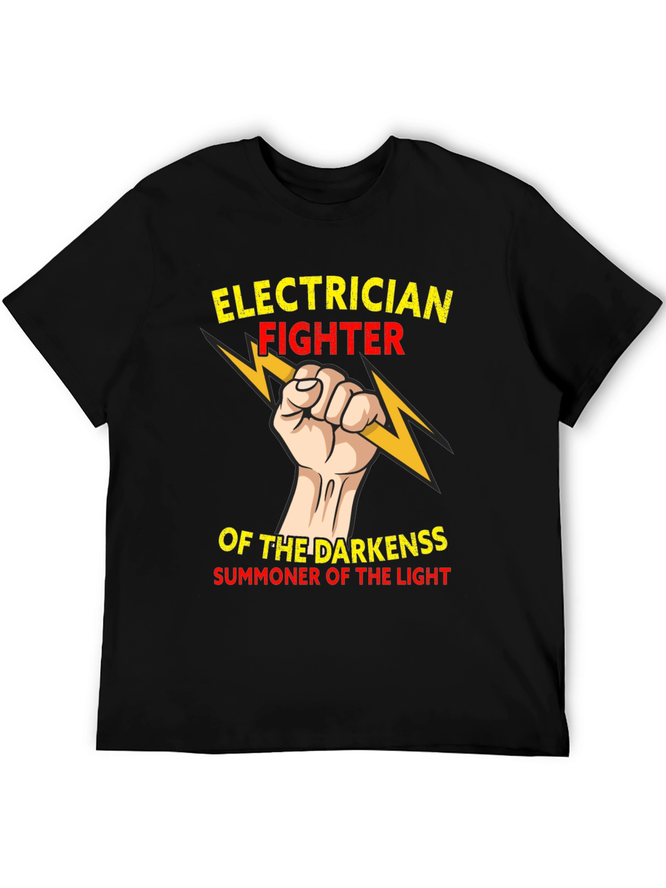 Electrician Fighter T-Shirt - Summoner of Light