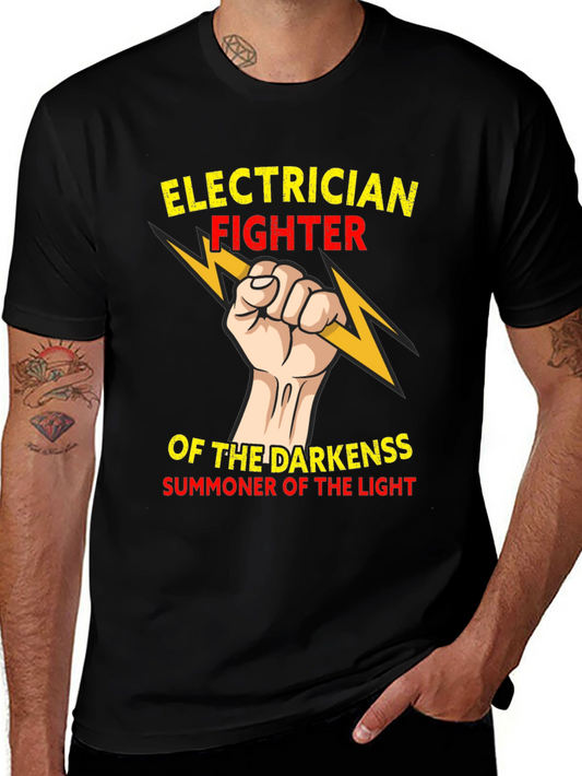 Electrician Fighter T-Shirt - Summoner of Light