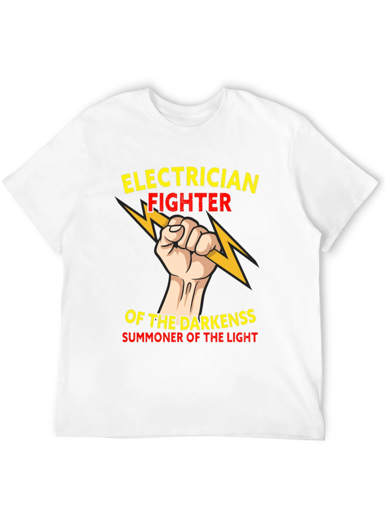 Electrician Fighter T-Shirt - Summoner of Light