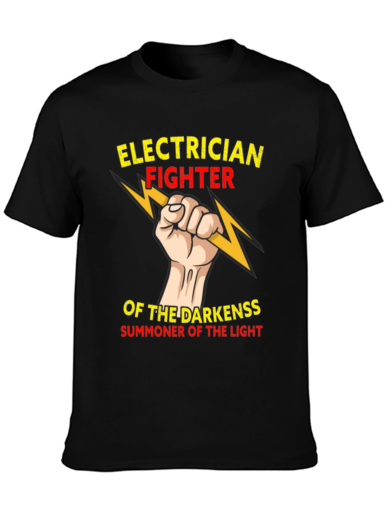 Electrician Fighter T-Shirt - Summoner of Light