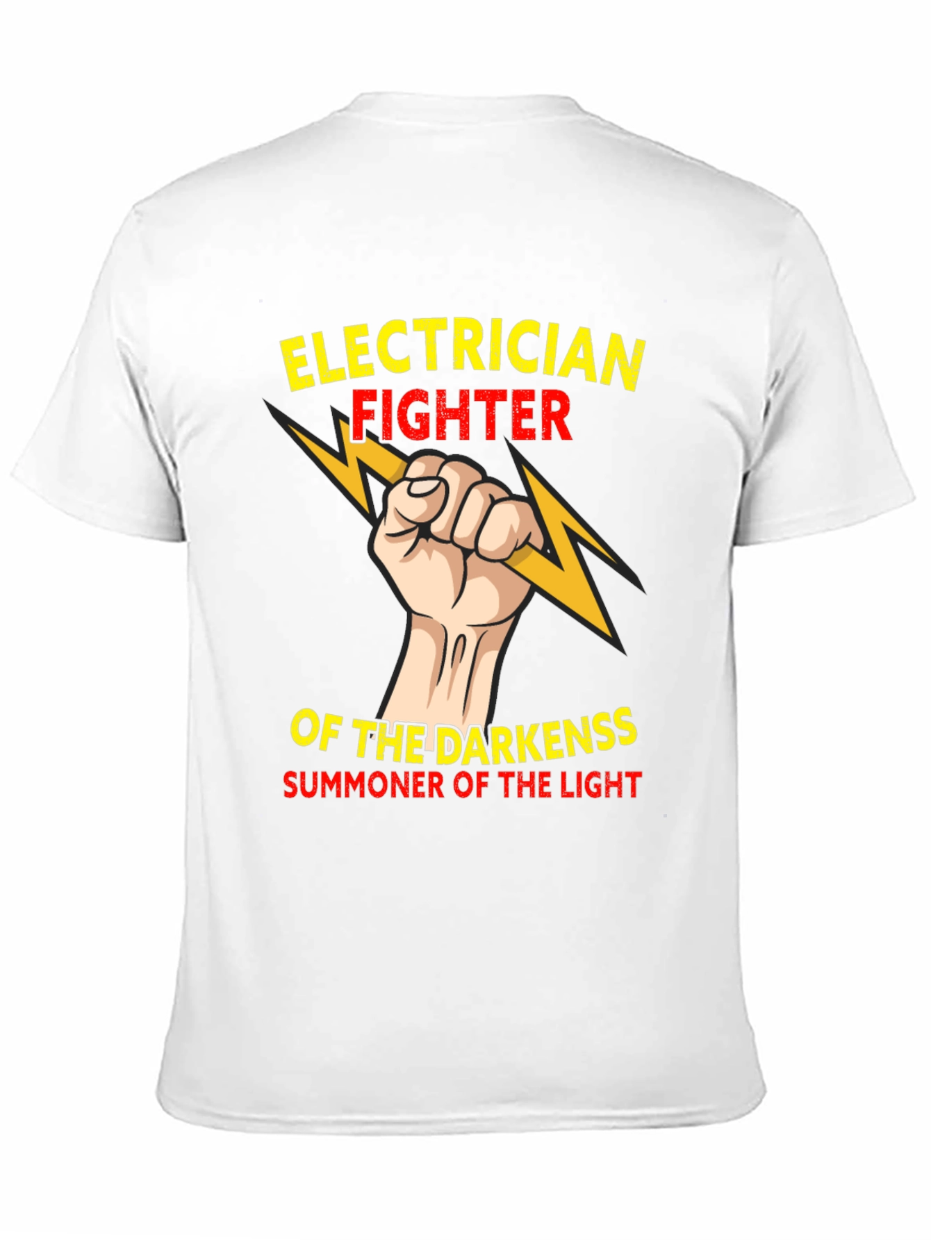 Electrician Fighter T-Shirt - Summoner of Light