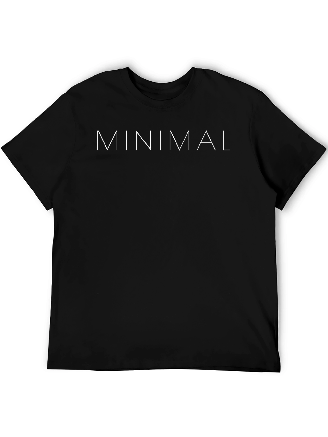 Minimalist Black Graphic Tee