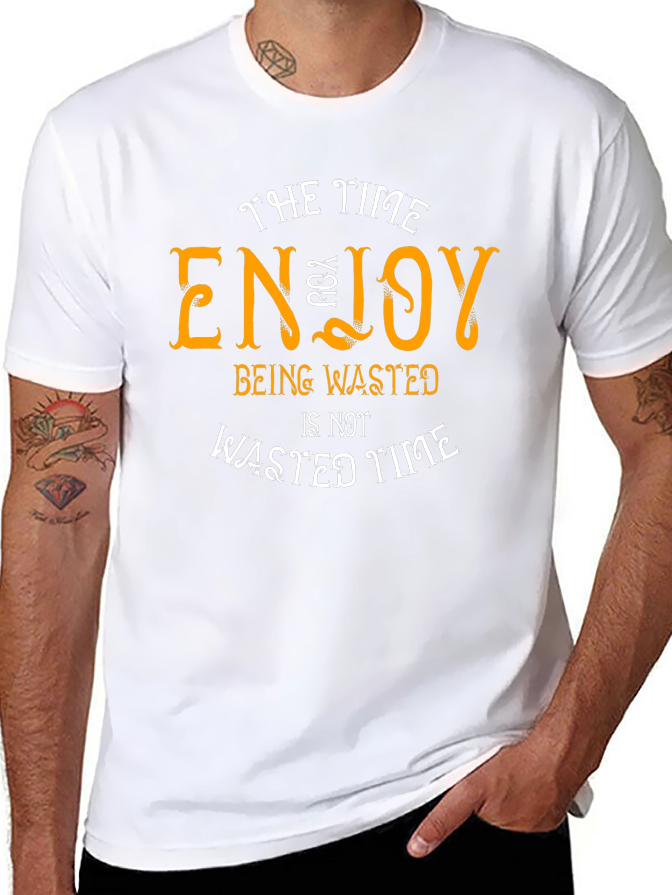 Enjoy Being Wasted Time T-Shirt