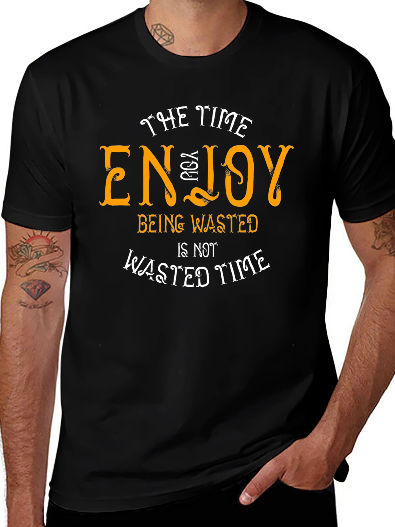 Enjoy Being Wasted Time T-Shirt