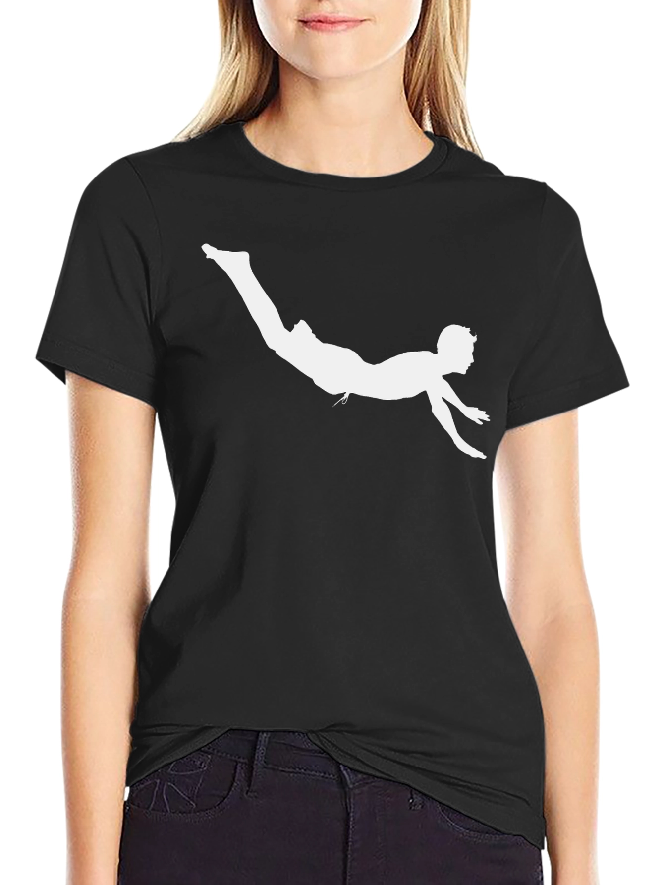 Diver Silhouette Tee - Cool Graphic T-Shirt