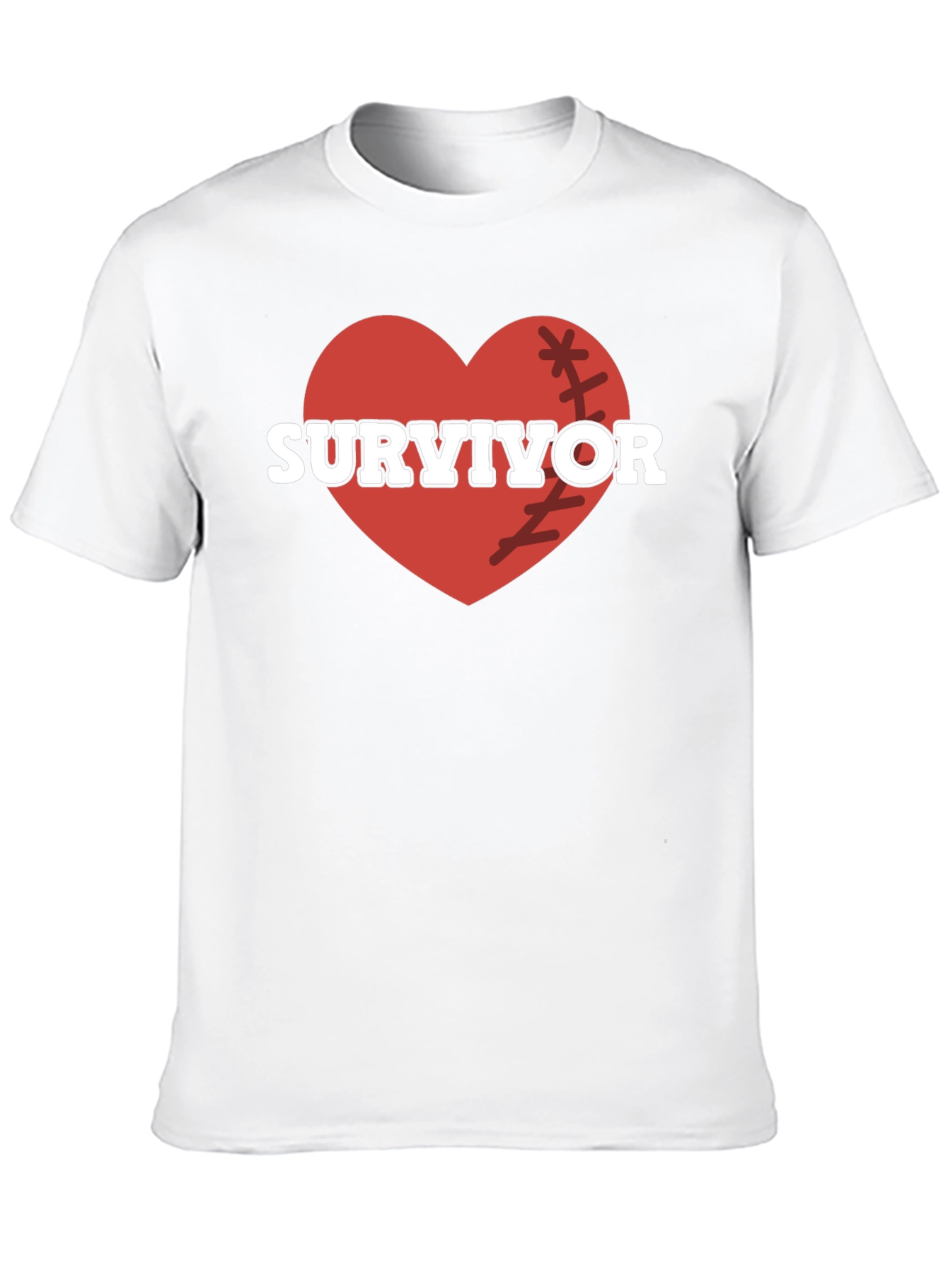 Survivor Heart Graphic Tee