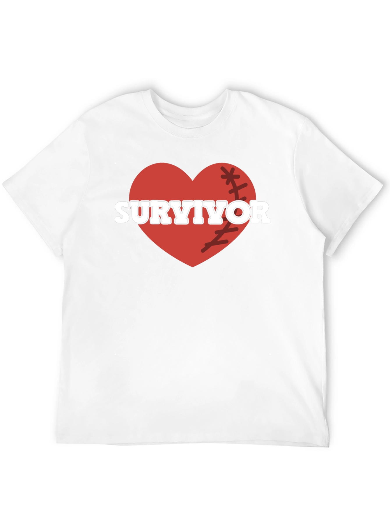Survivor Heart Graphic Tee