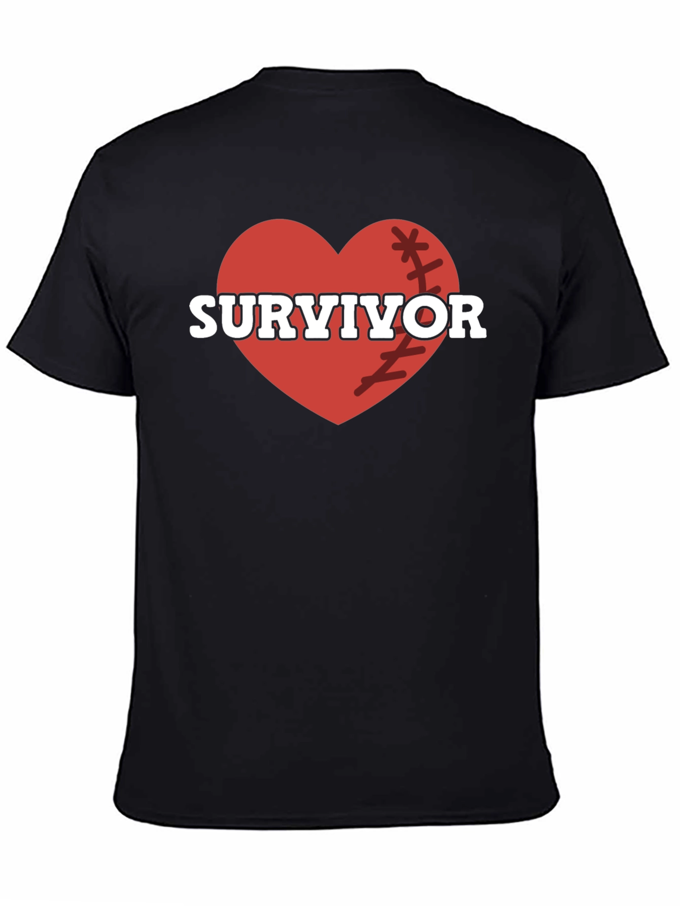 Survivor Heart Graphic Tee