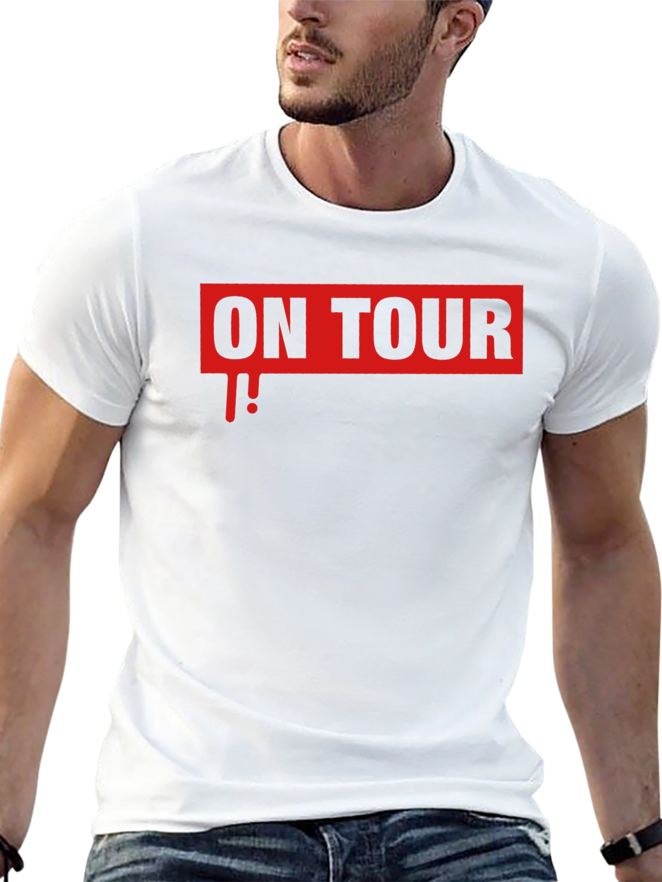 On Tour Graphic T-Shirt - Stylish Band Tee