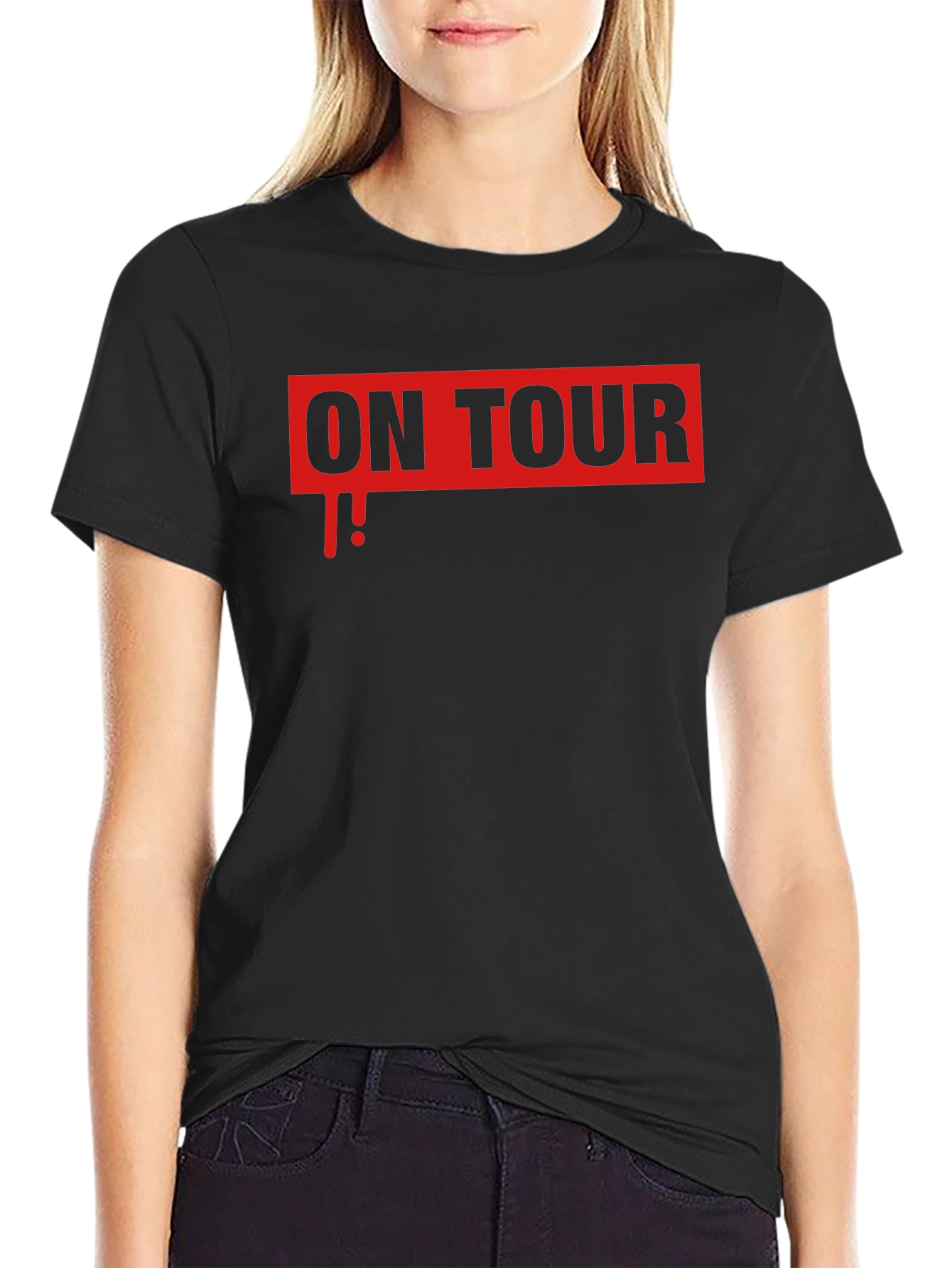 On Tour Graphic T-Shirt - Stylish Band Tee