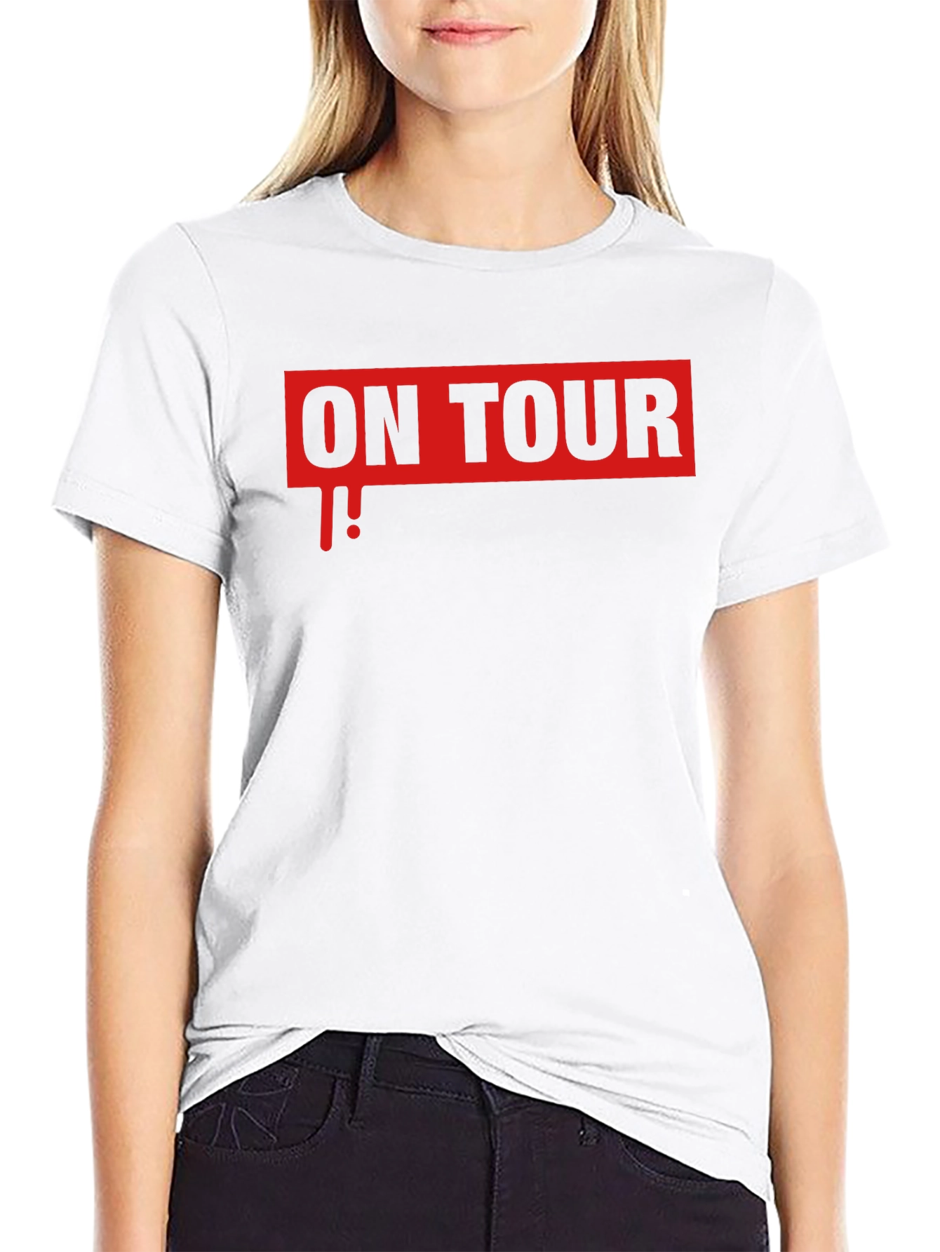On Tour Graphic T-Shirt - Stylish Band Tee