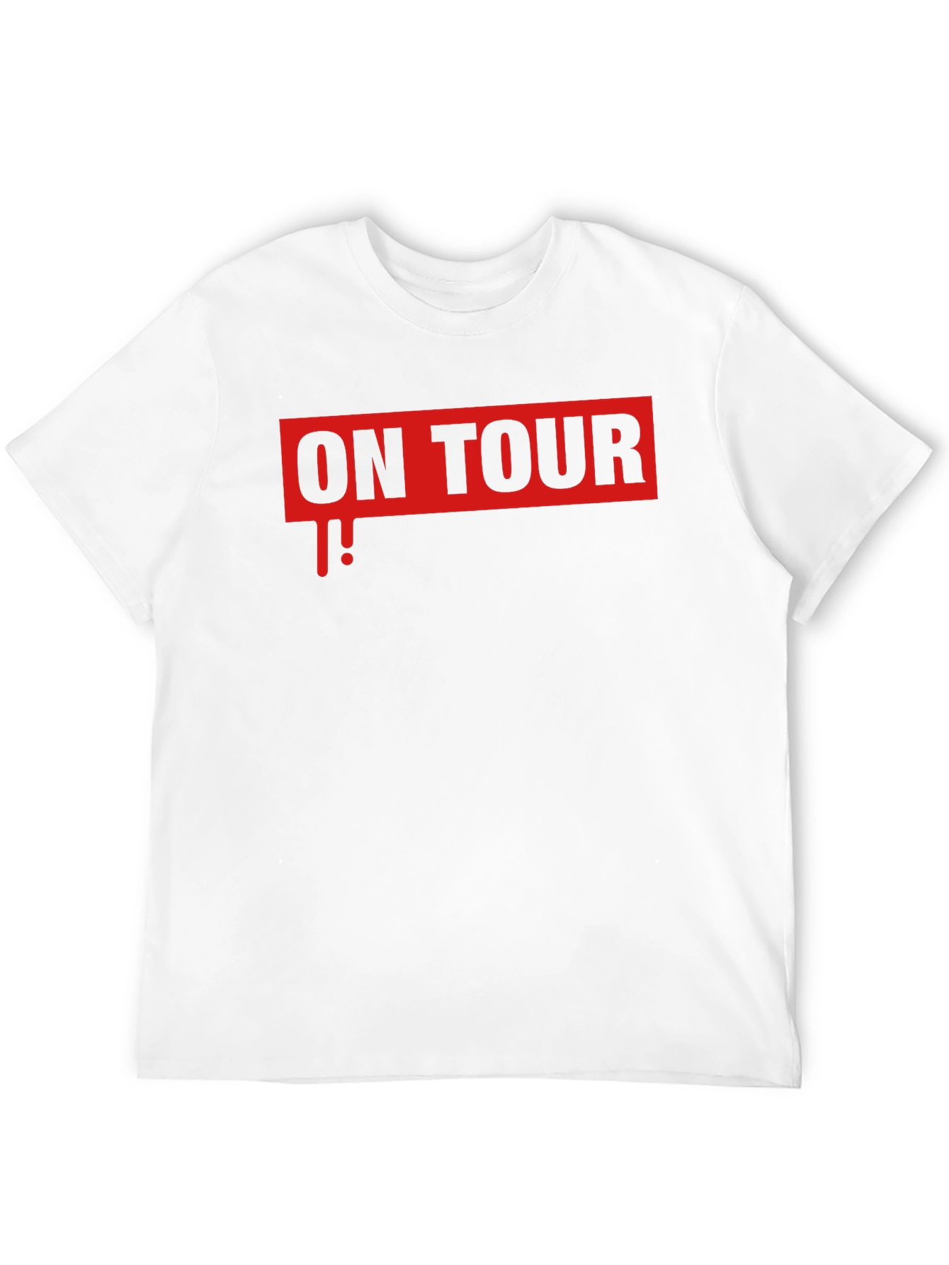 On Tour Graphic T-Shirt - Stylish Band Tee