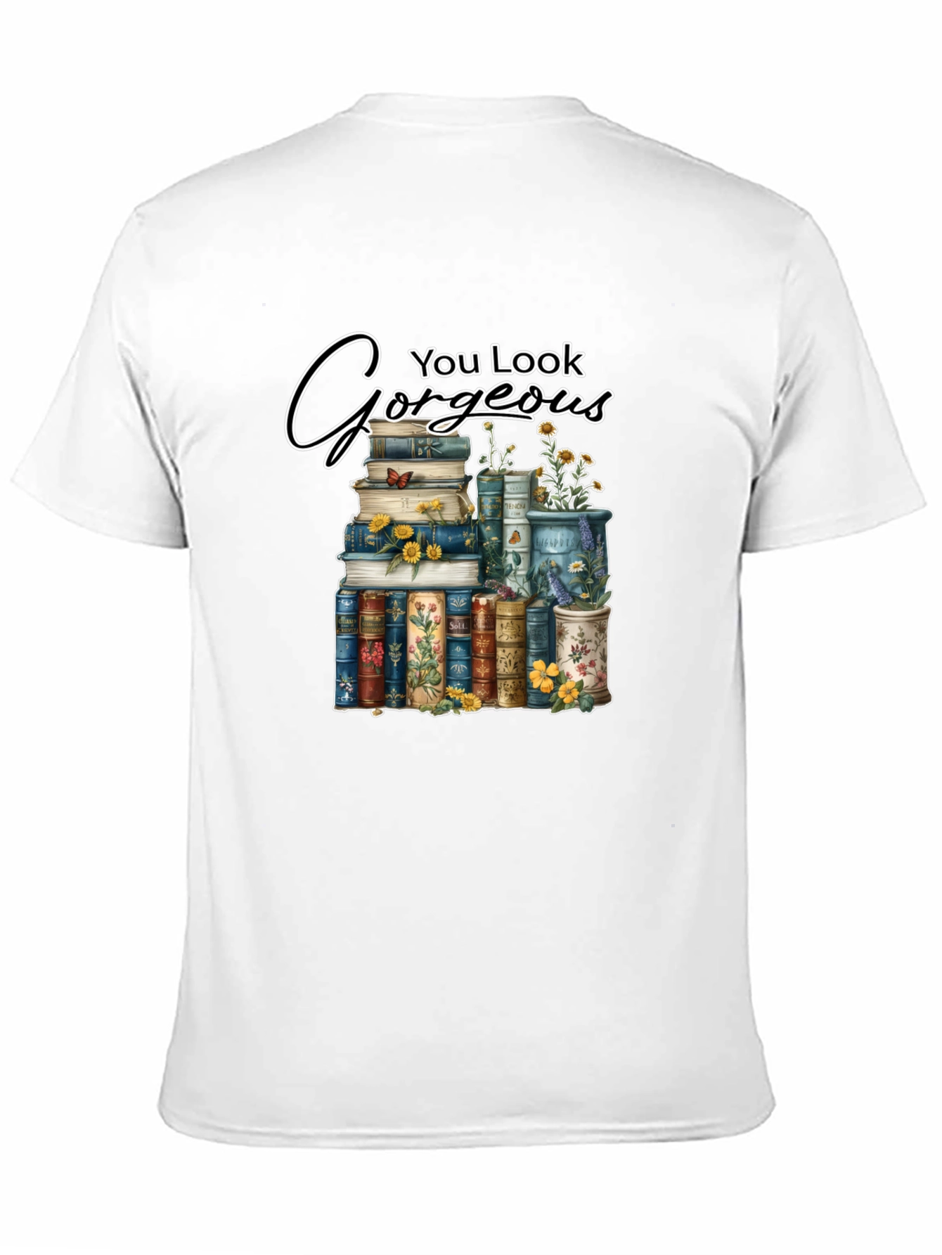 Gorgeous Book Stack T-Shirt